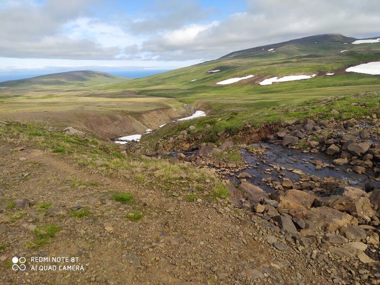 Þrælsfell on Mt. Vatnsnesfjall