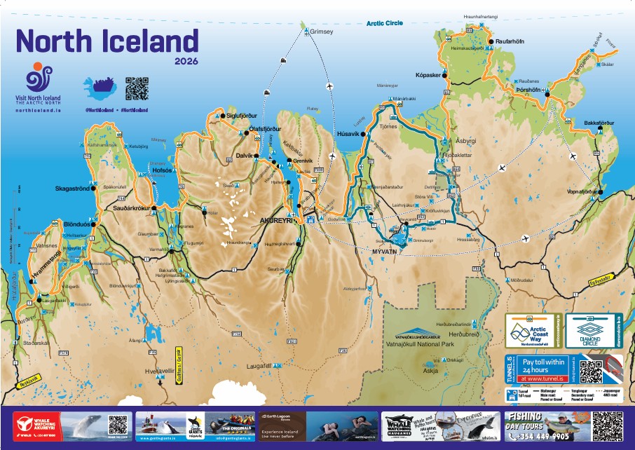 North Iceland Diamond Circle and Arctic Coast Way 