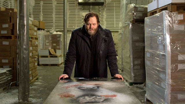 Photo of Andri from a scene in Trapped