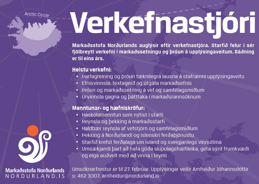 MN auglýsir eftir verkefnastjóra