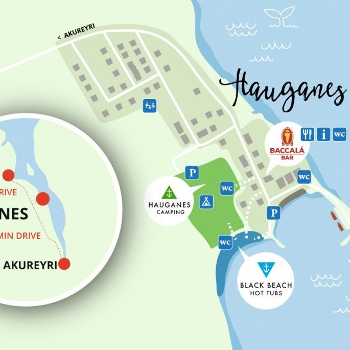 hauganes-map