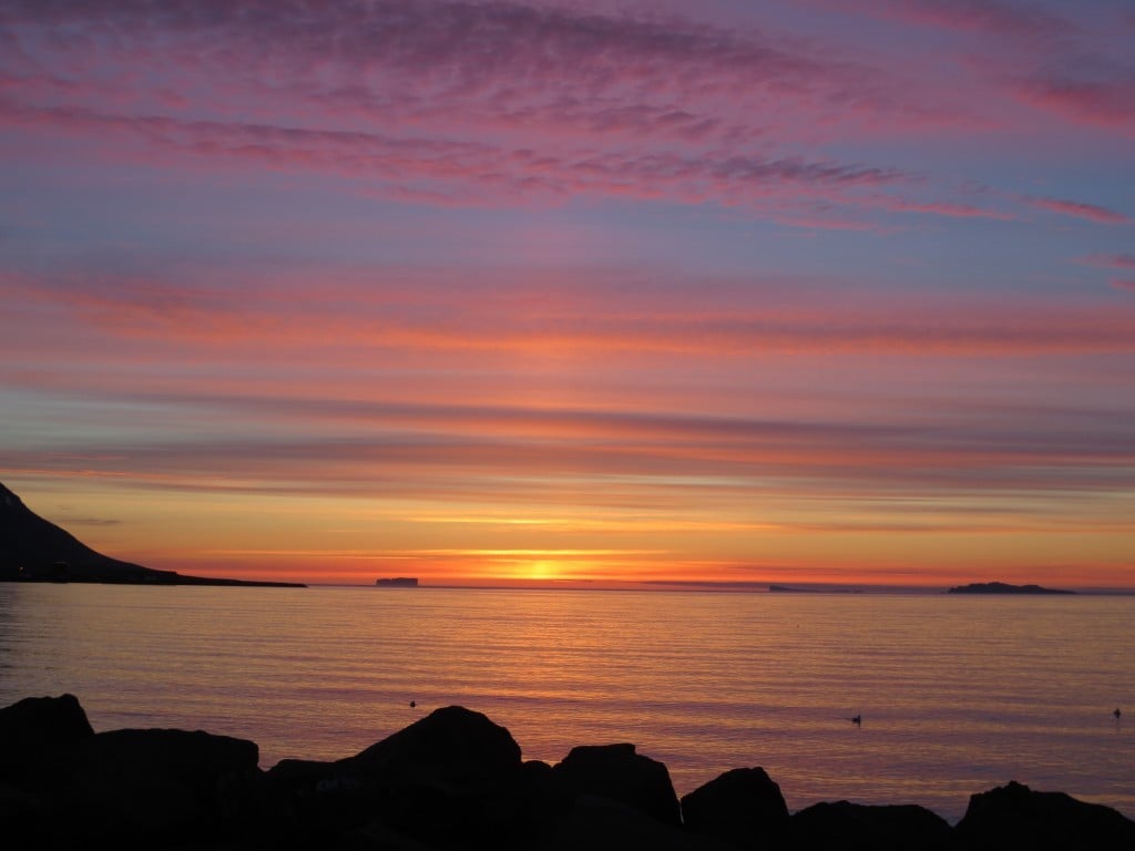 Midnight Sun in North Iceland