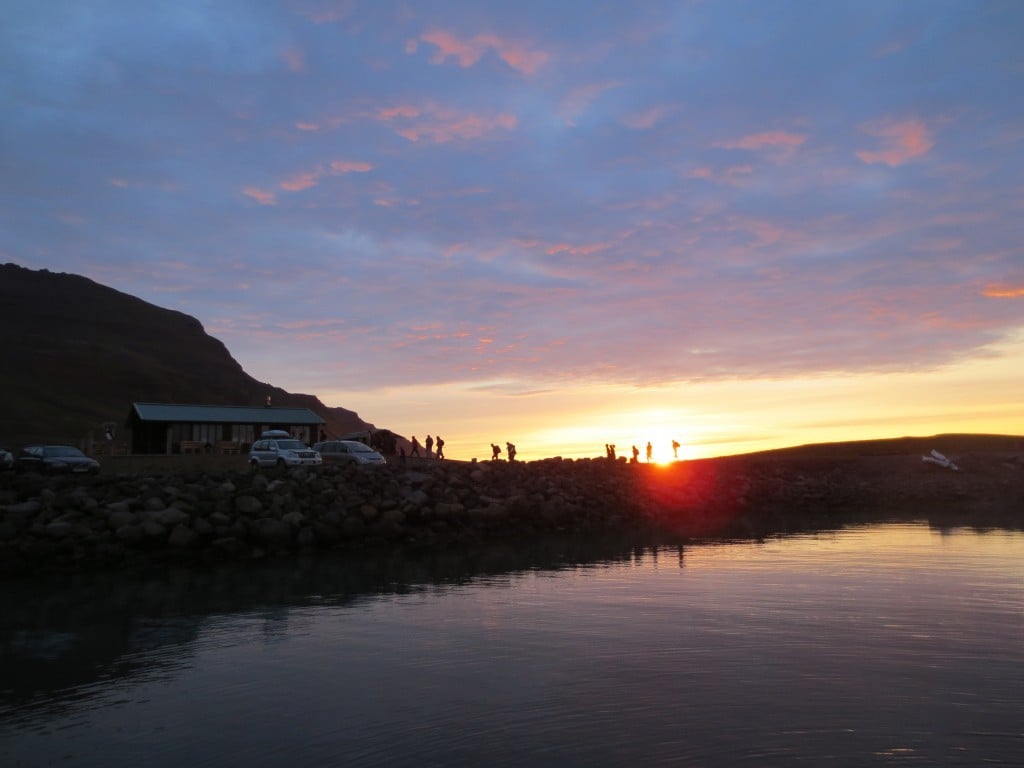 Midnight Sun in North Iceland