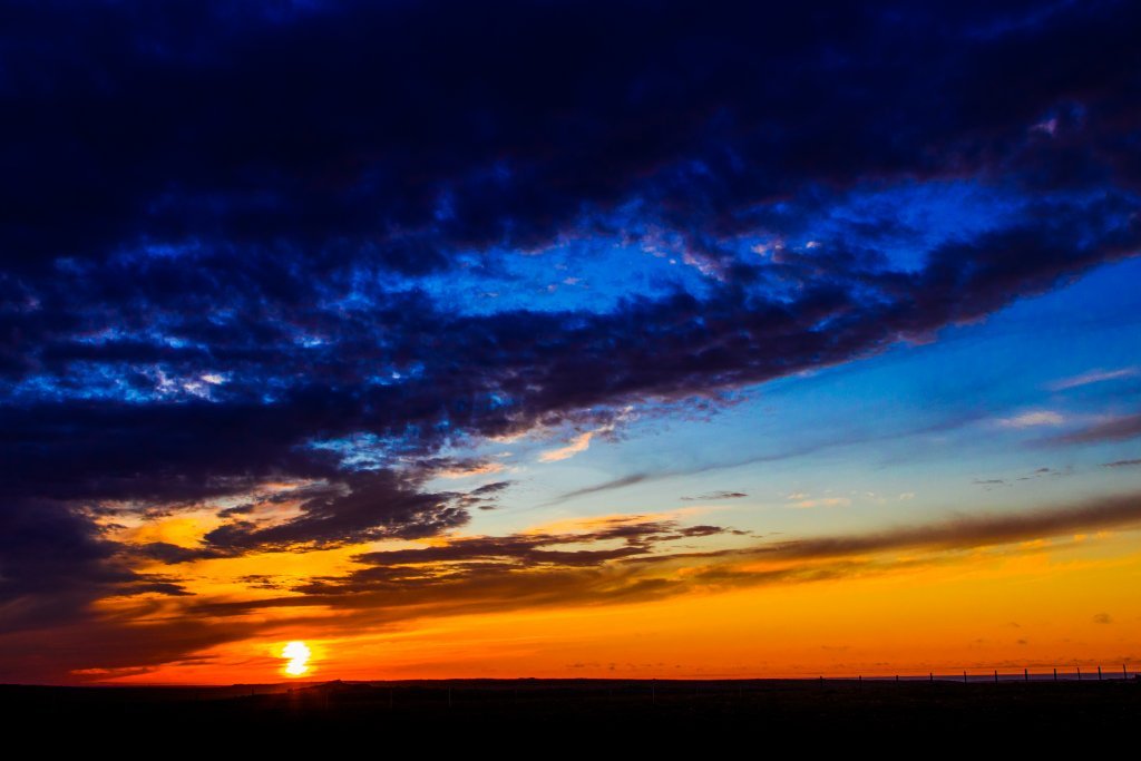 Midnight Sun in North Iceland