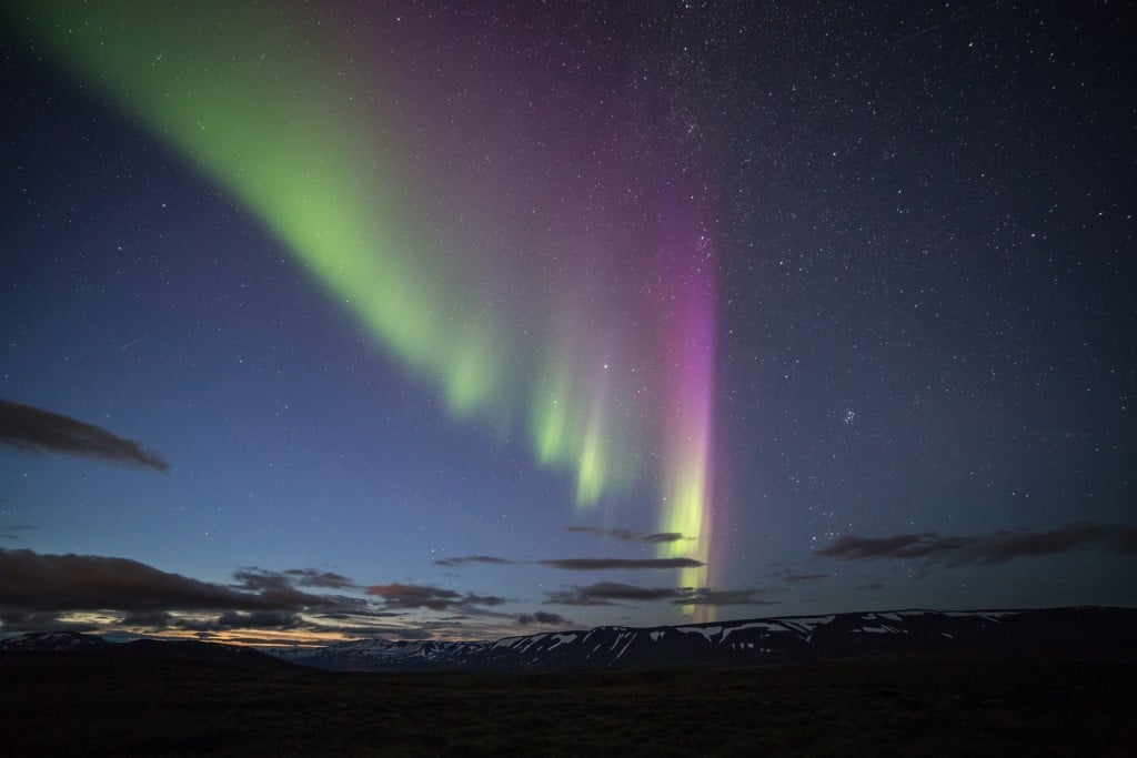 Northern Lights in North Iceland