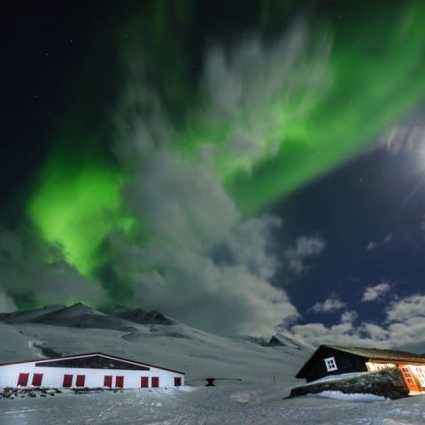 Northern Lights in North Iceland