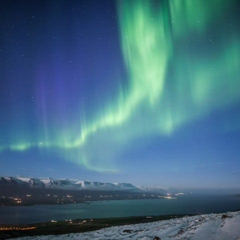 Northern Lights in North Iceland