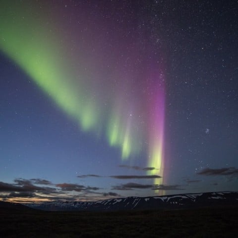 Northern Lights in North Iceland