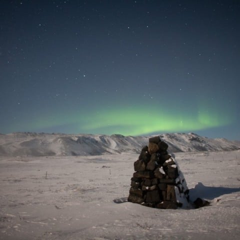 Northern Lights in North Iceland