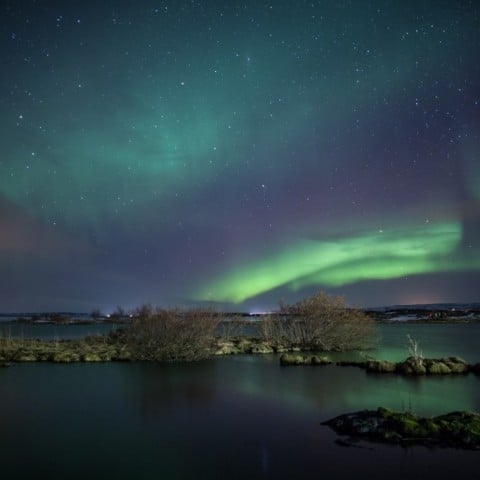 Northern Lights in North Iceland
