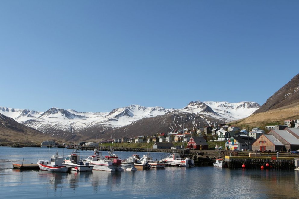 Siglufjörður is Iceland’s northernmost town and is a historic fishing town 
