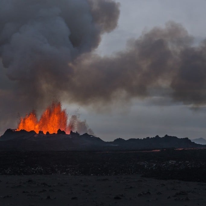 Holuhraun, Vatnajökull National Park. Near Bárðarbunga, Dyngjujökull and Jökulsá.
