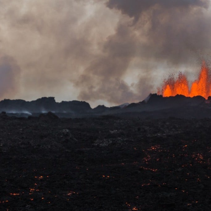 Holuhraun, Vatnajökull National Park. Near Bárðarbunga, Dyngjujökull and Jökulsá.