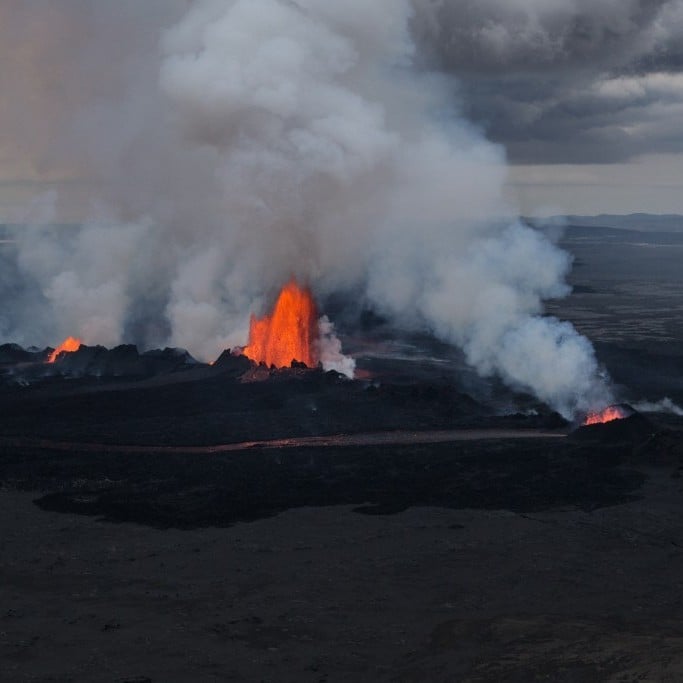 Holuhraun, Vatnajökull National Park. Near Bárðarbunga, Dyngjujökull and Jökulsá.