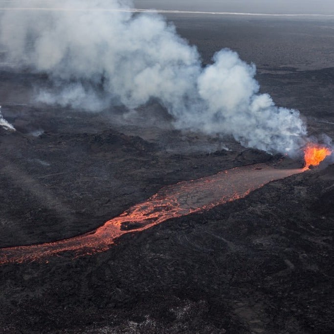 Holuhraun, Vatnajökull National Park. Near Bárðarbunga, Dyngjujökull and Jökulsá.