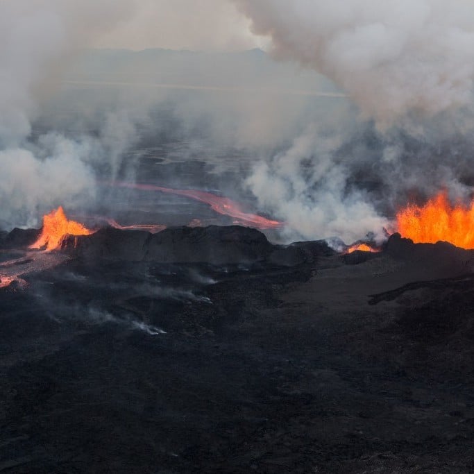 Holuhraun, Vatnajökull National Park. Near Bárðarbunga, Dyngjujökull and Jökulsá.