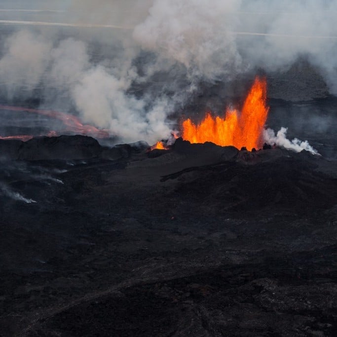 Holuhraun, Vatnajökull National Park. Near Bárðarbunga, Dyngjujökull and Jökulsá.