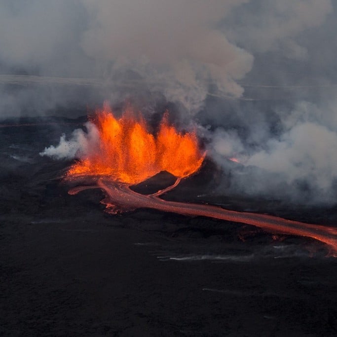 Holuhraun, Vatnajökull National Park. Near Bárðarbunga, Dyngjujökull and Jökulsá.