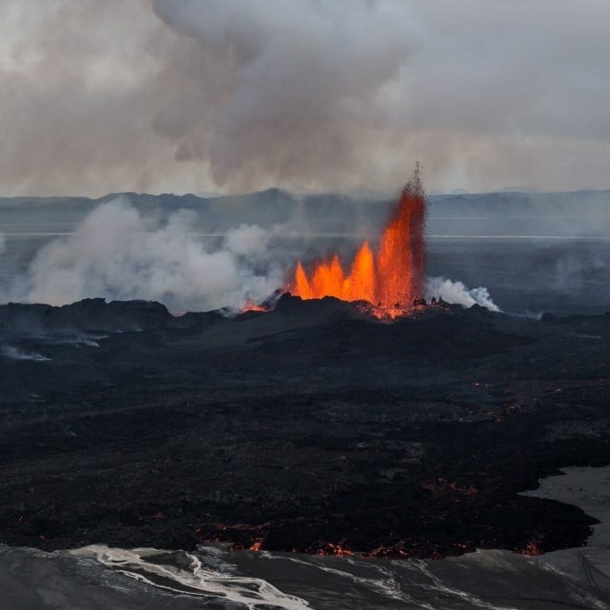 Holuhraun, Vatnajökull National Park. Near Bárðarbunga, Dyngjujökull and Jökulsá.