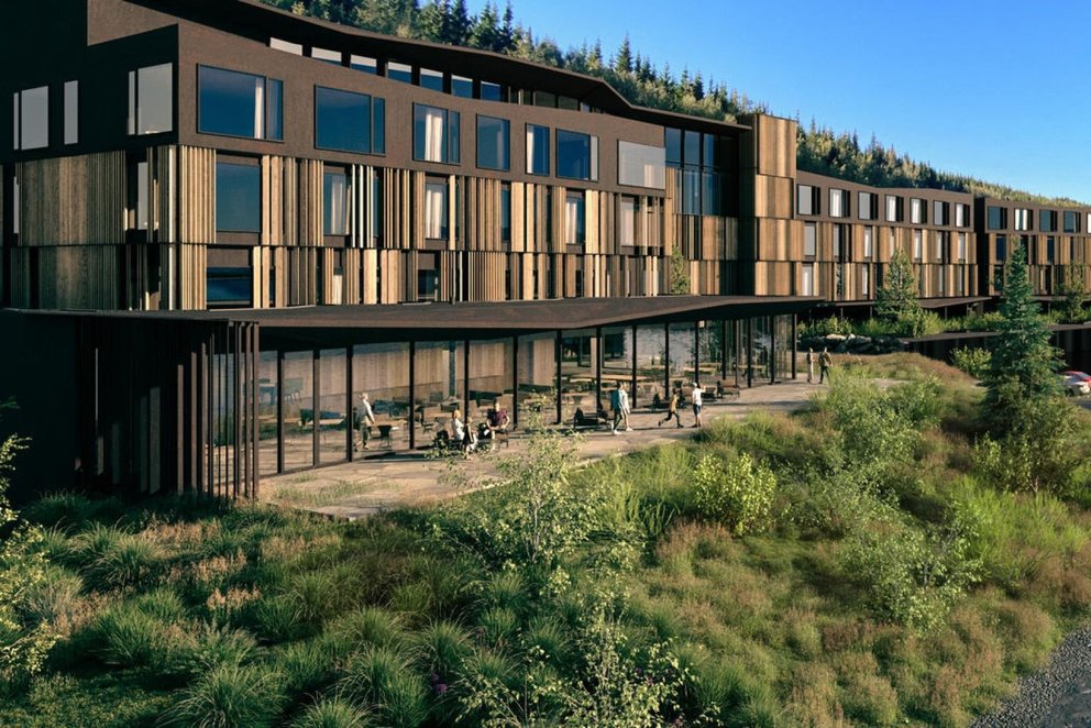 New hotel at the Forest Lagoon